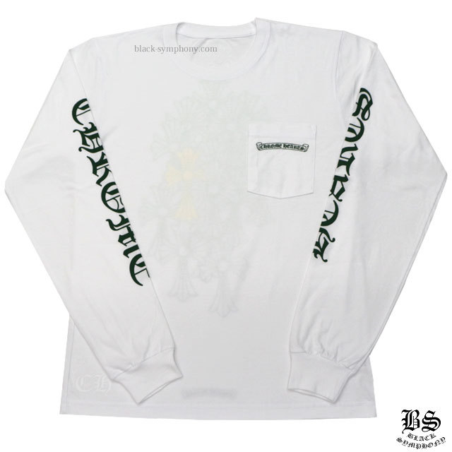 クロムハーツ ロングTシャツ グリーンセメタリークロス ホワイト|クロムハーツ公式アウトレット