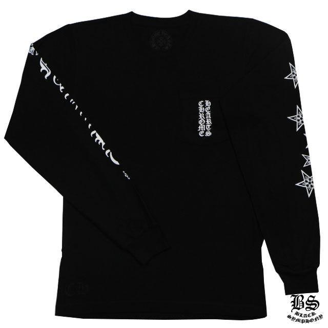 クロムハーツ ロングTシャツ ホースシュー&スター ブラック｜クロムハーツ公式アウトレット