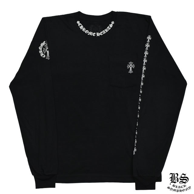クロムハーツ ロングTシャツ CHクロス ブラック|クロムハーツ公式アウトレット