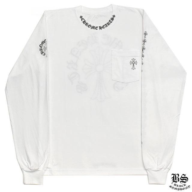 クロムハーツ ロングTシャツ CHクロス ホワイト|クロムハーツ公式アウトレット