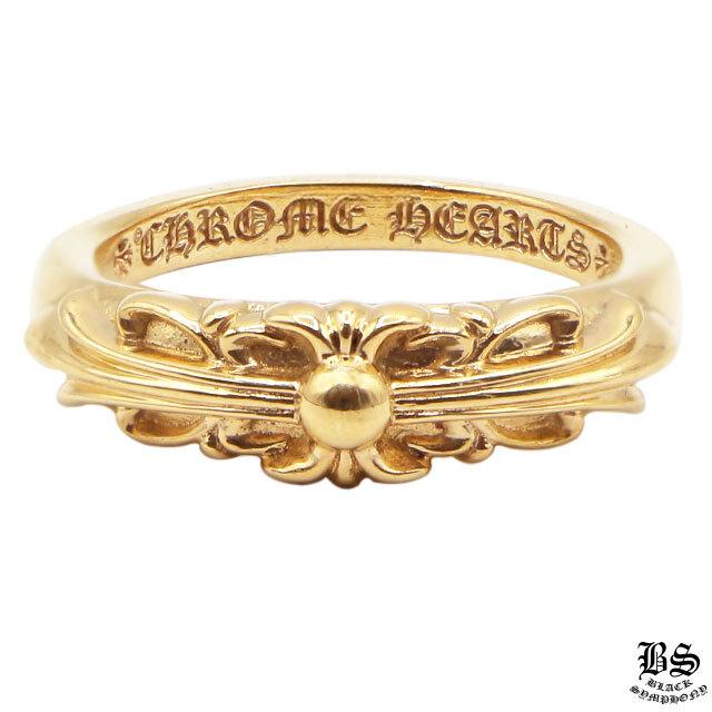 クロムハーツ ベビークラシックフローラルクロスリング 22K｜クロムハーツ公式アウトレット