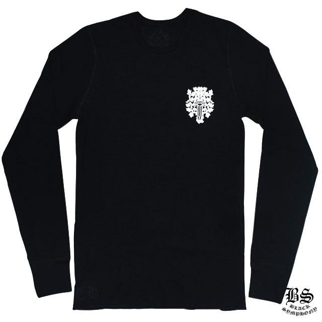 クロムハーツ ロングワッフルTシャツ ヘアリーダガー ブラック｜クロムハーツ公式アウトレット