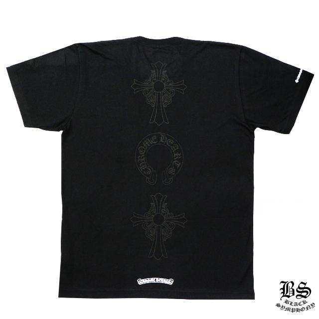クロムハーツ Tシャツ ヘアリークロス＆ホースシュー ブラック｜クロムハーツ公式アウトレット