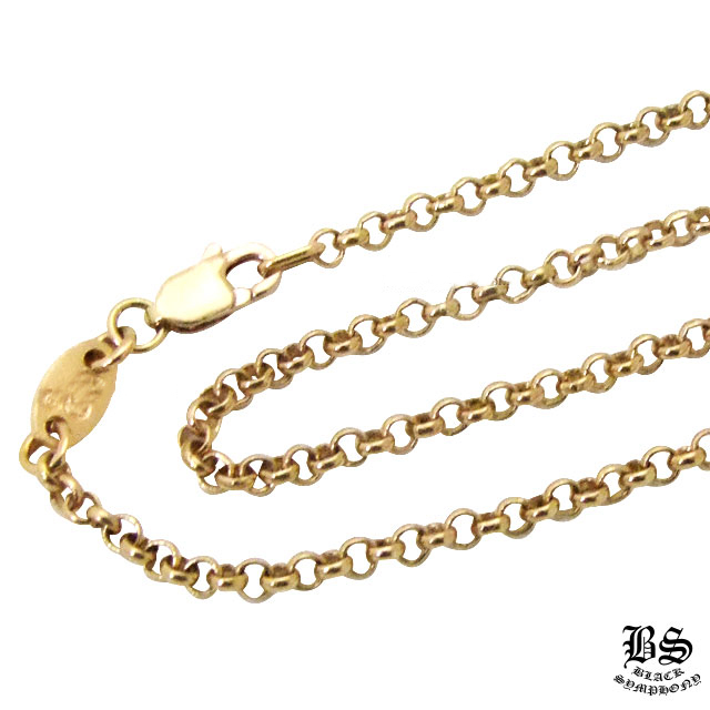 クロムハーツ ネックレス ロールチェーン 22K 24インチ|クロムハーツ公式アウトレット
