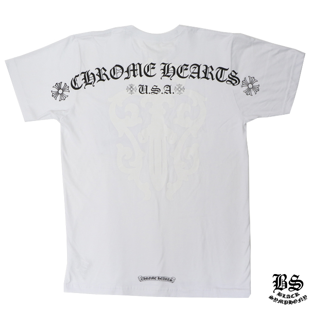 クロムハーツ メンズハーフスリーブポケットTシャツ CHクロス/ヘアリーダガー ホワイト｜クロムハーツ公式アウトレット