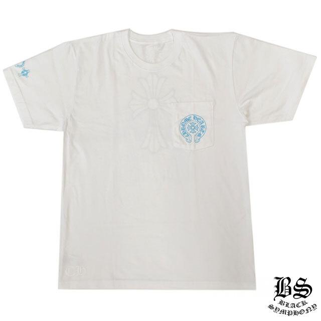 クロムハーツ Tシャツ ブルー3セメタリークロス ホワイト｜クロムハーツ公式アウトレット